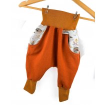 Individuell Sweat Pumphose rost mit Herbstigel rost