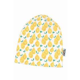 Beanie Feinripp Zitrone