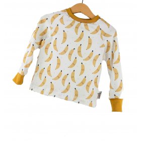 Langarmshirt Bananen