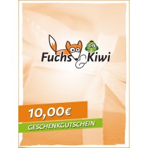 Gutschein 10 € - Fuchs & Kiwi