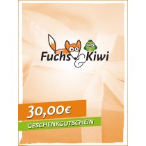 Gutschein 30 € - Fuchs & Kiwi