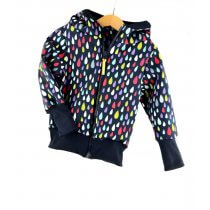 Softshelljacke mit Regentropfen