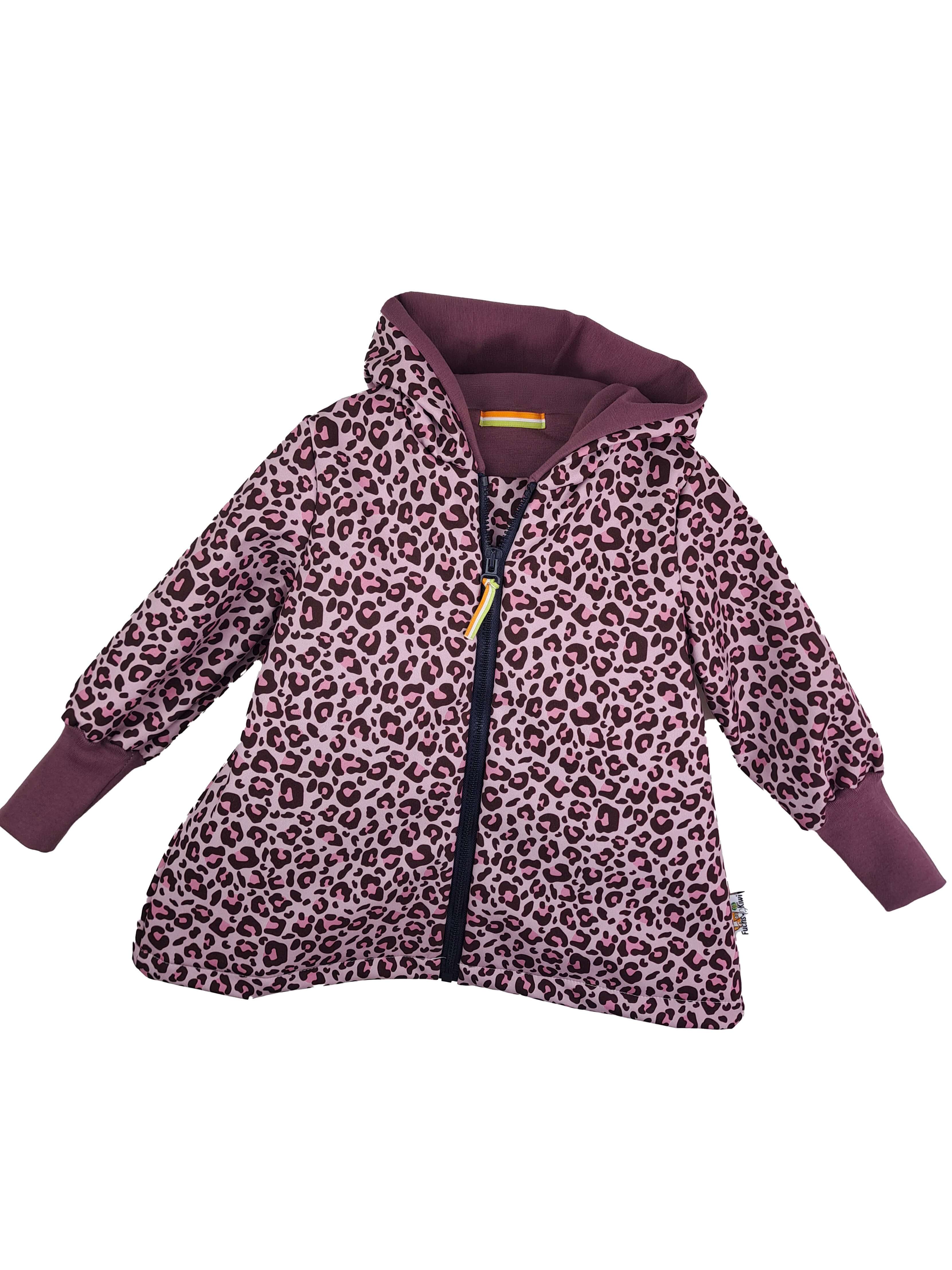 Softshellmantel Leo pink