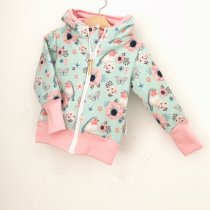 Softshelljacke Vögelchen mint