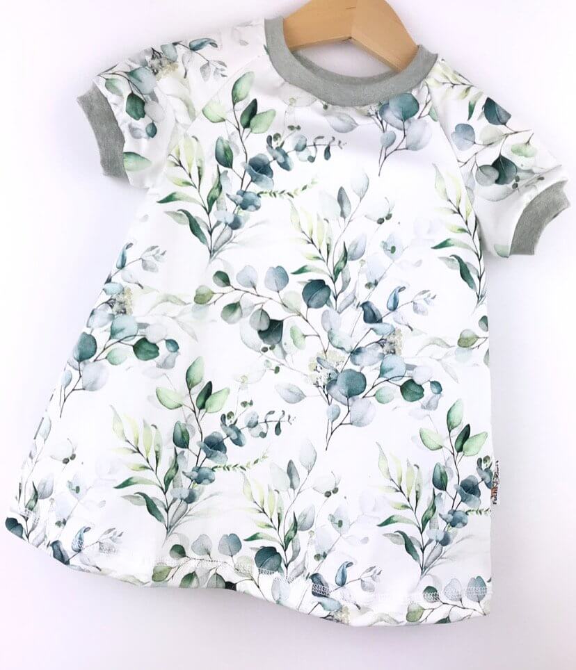 Kurzarmkleid Eukalyptus