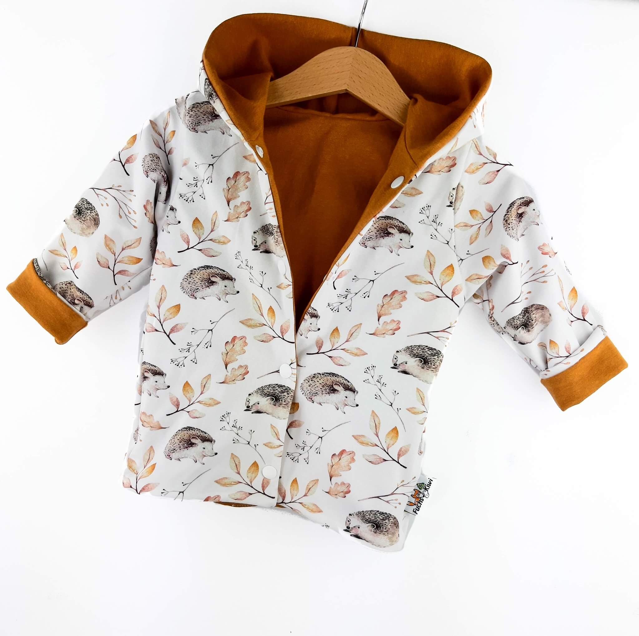 Wendejacke Herbstigel rost