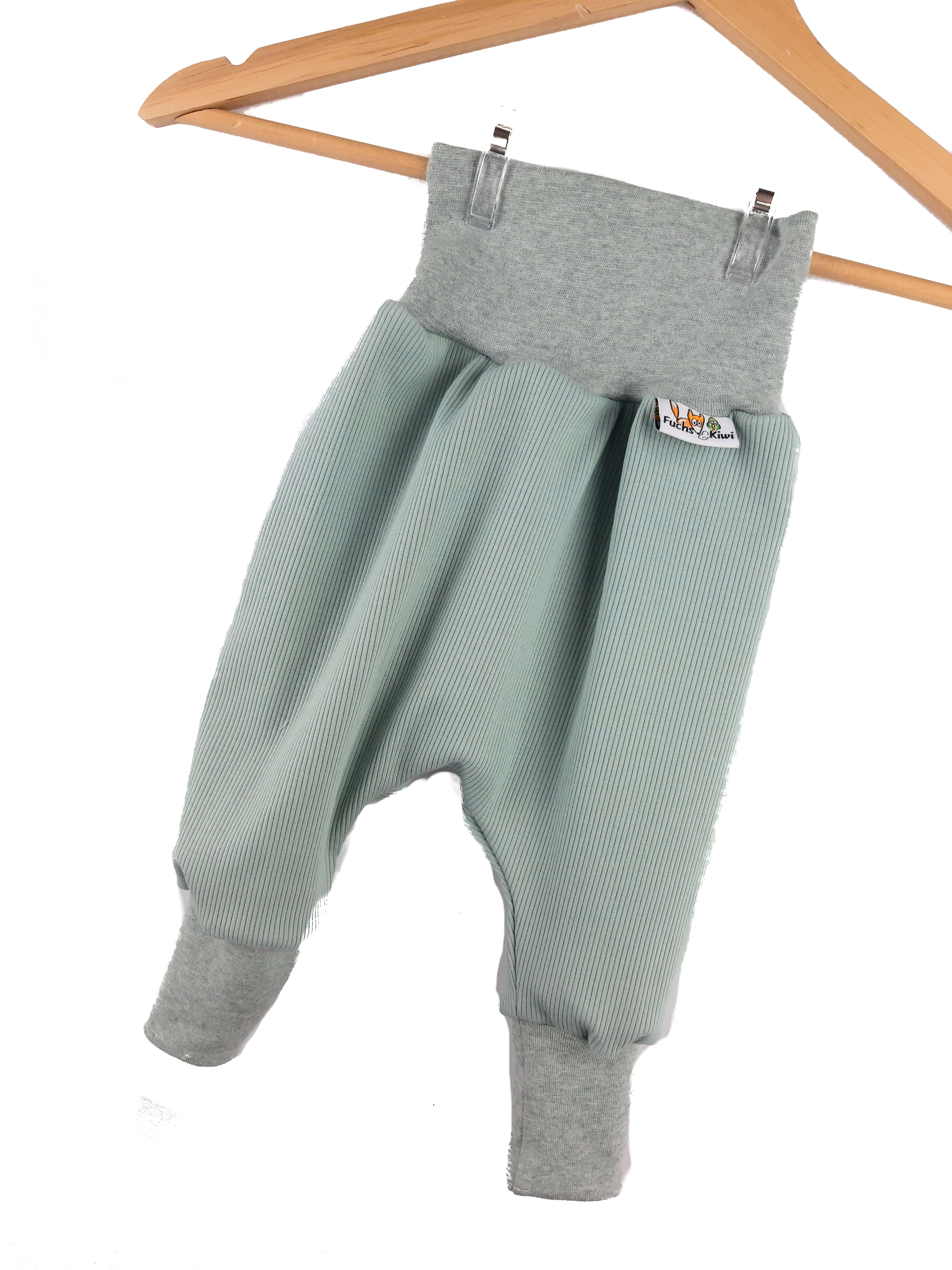 Pumphose Feinripp mint