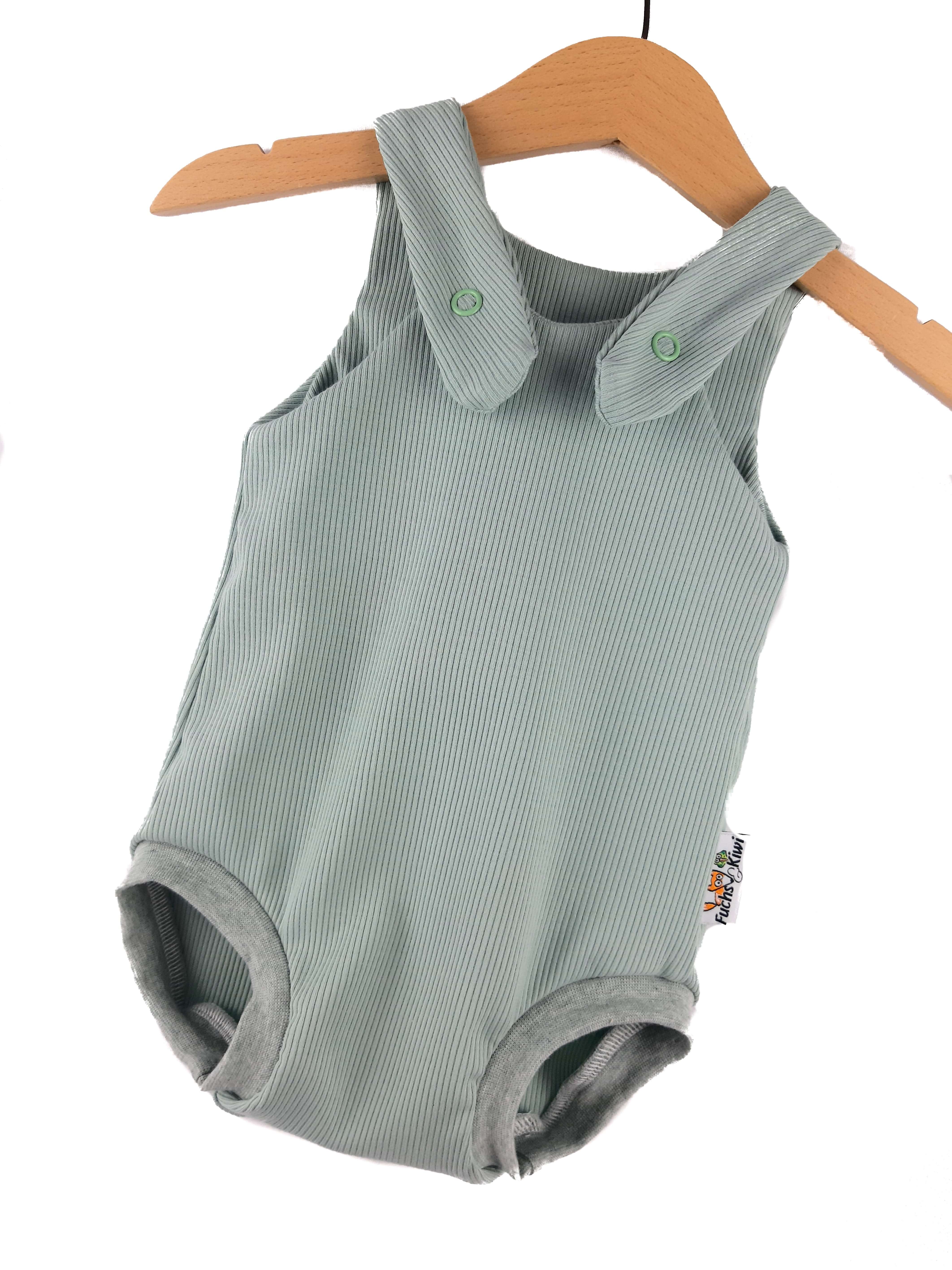 Sommerstrampler Feinripp mint