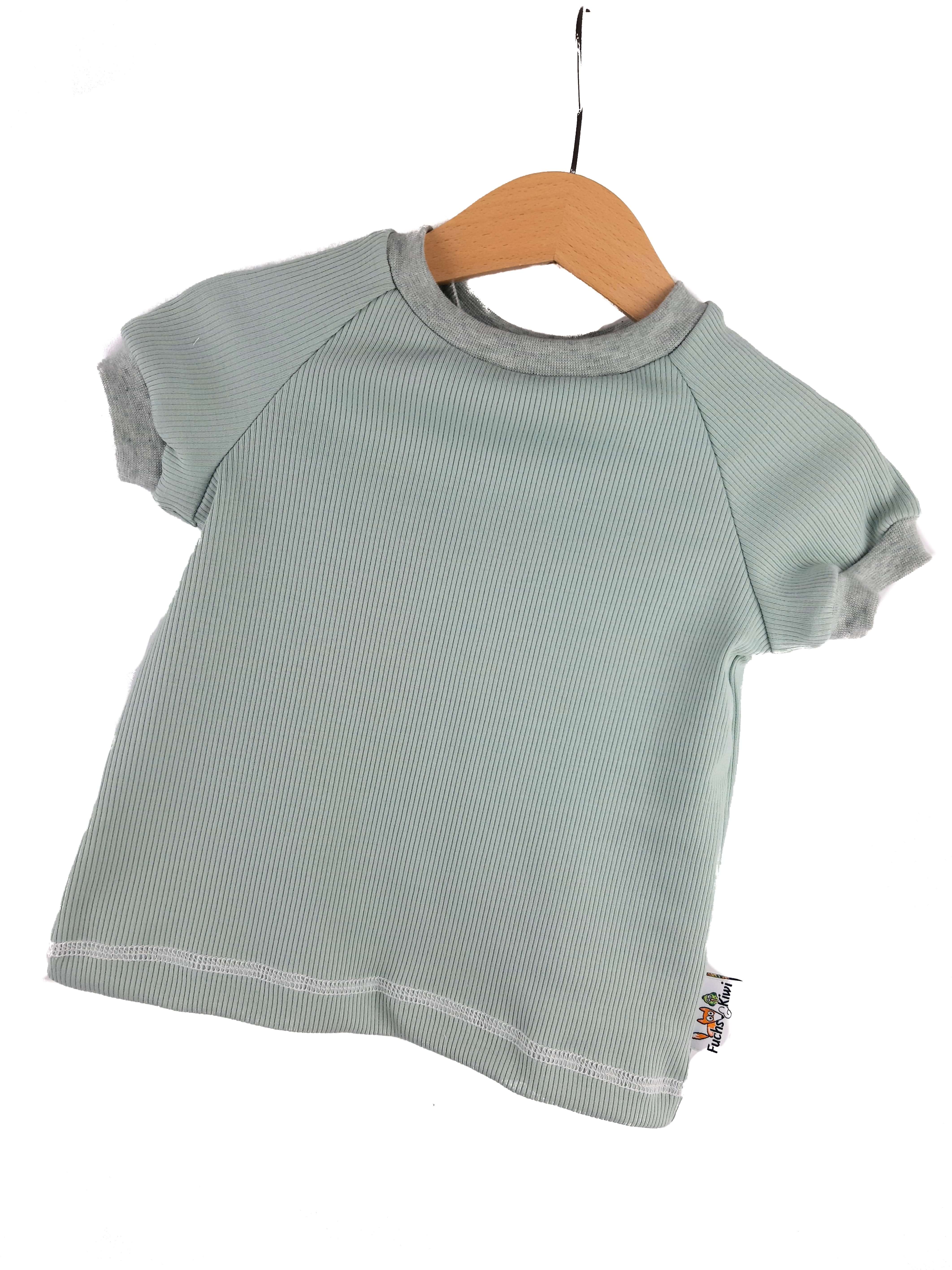 T-Shirt Feinripp mint
