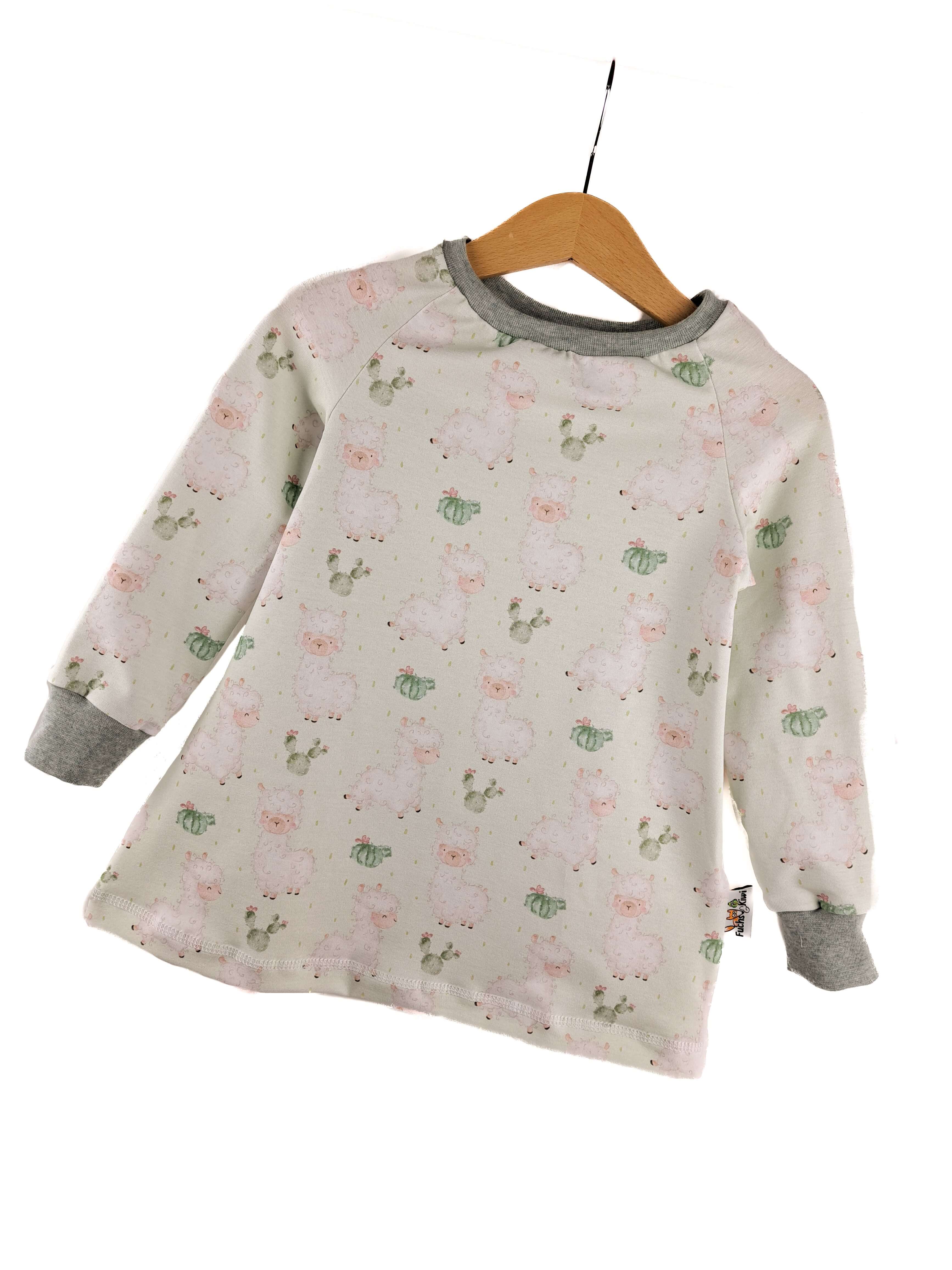 Langarmkleid Lamababy mint
