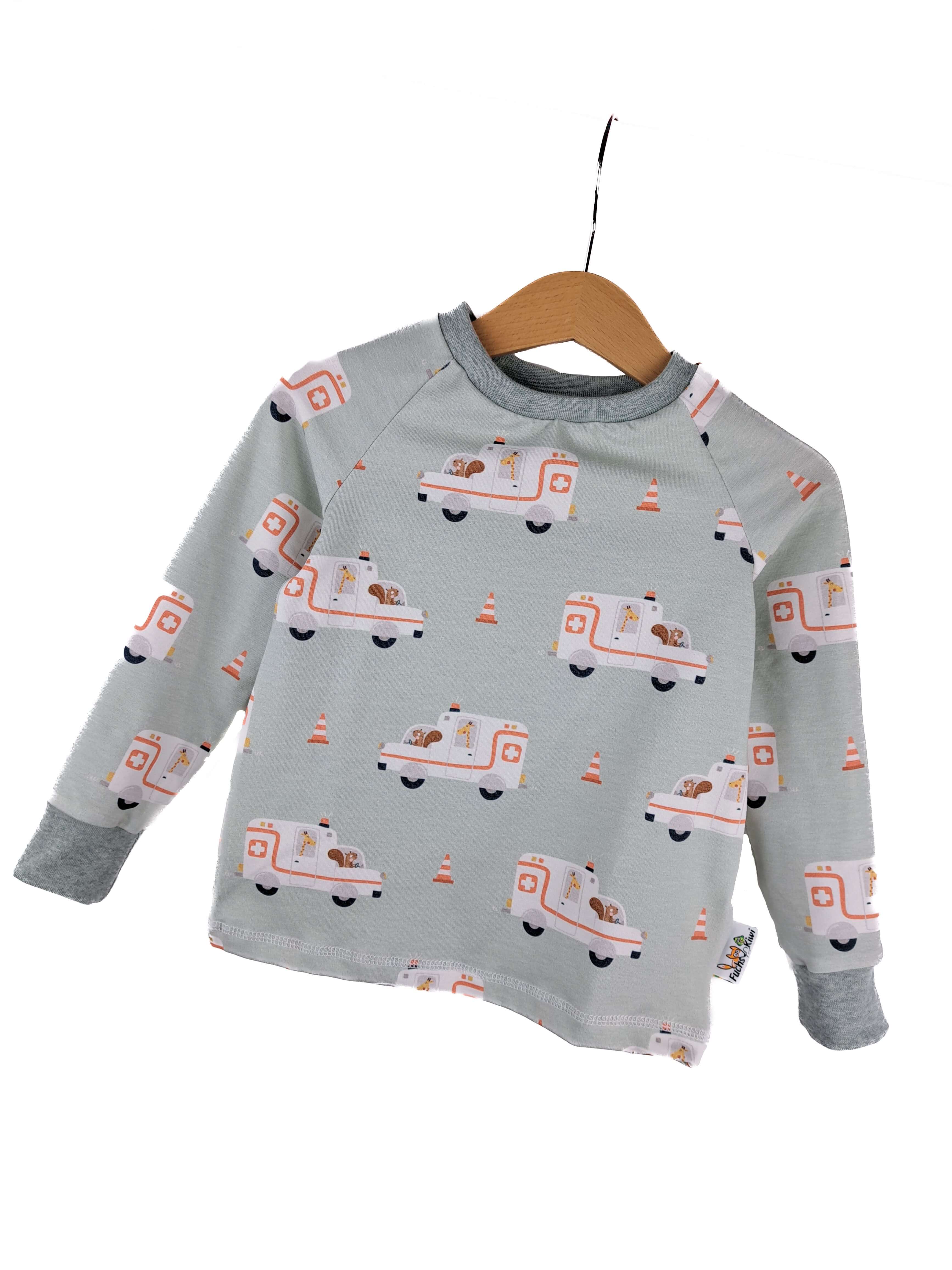 Langarmshirt Krankenwagen