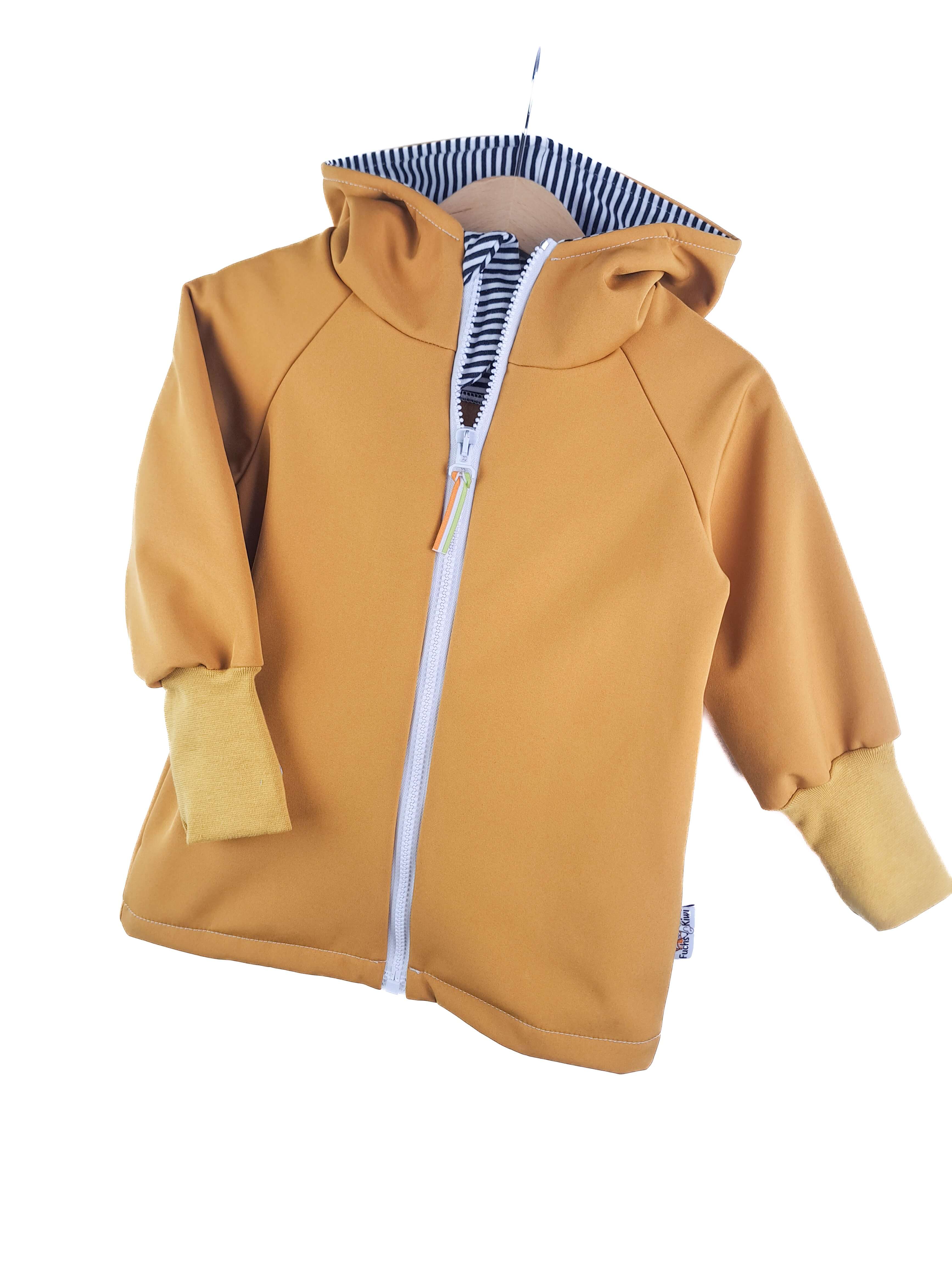 Softshelljacke senfgelb