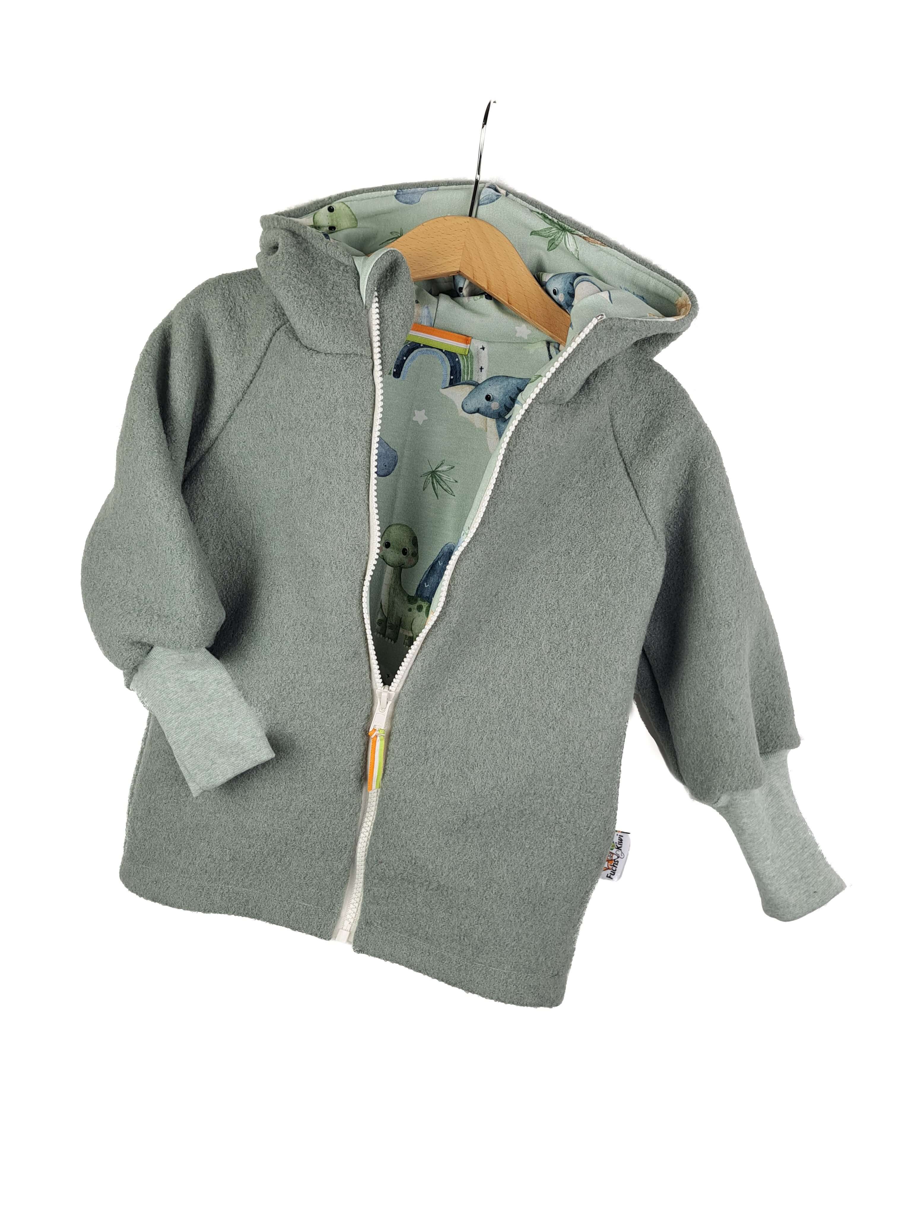 Walkjacke mint mit Dinoland mint