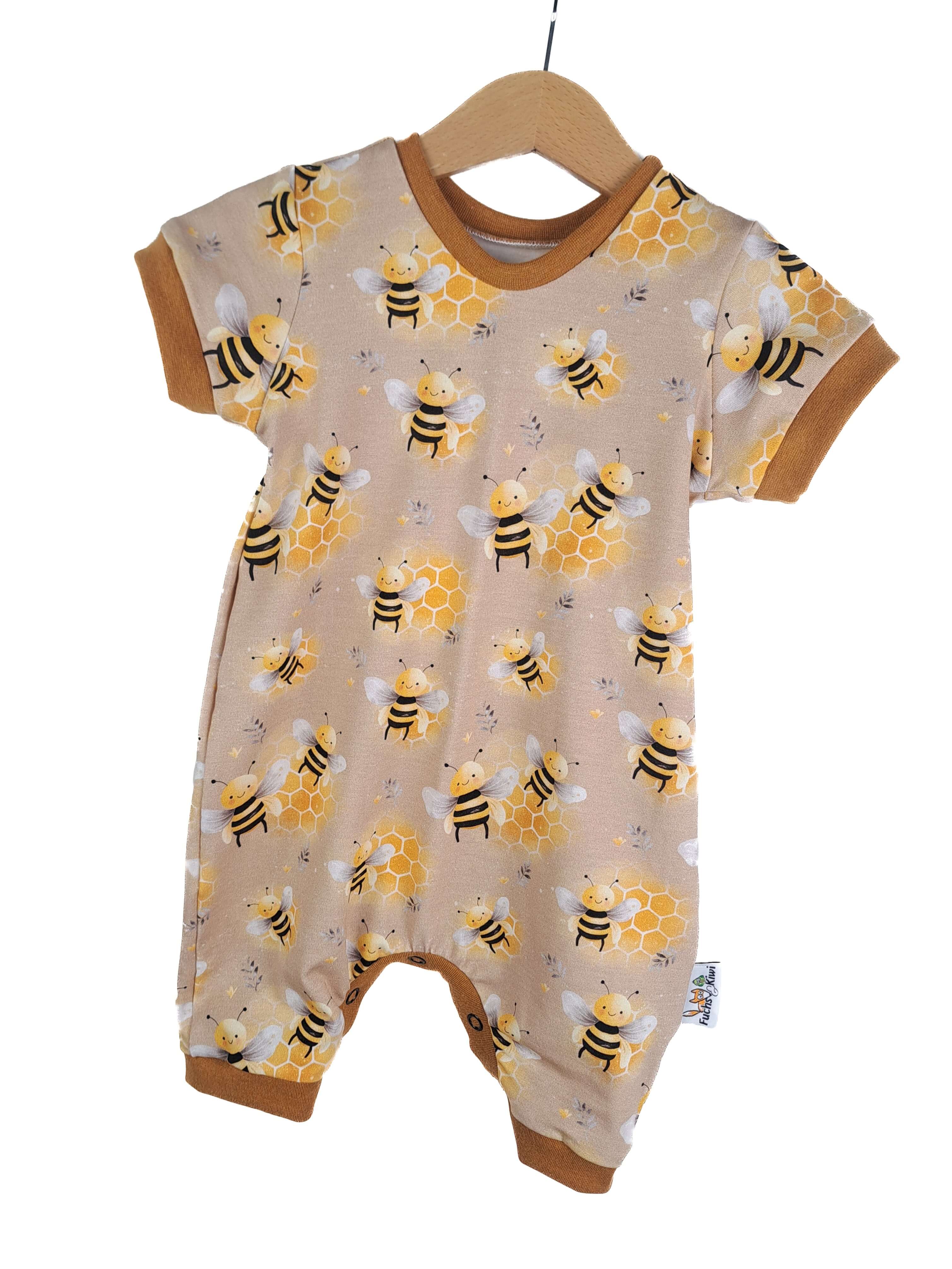 Einteiler kurz Bienen Bandit