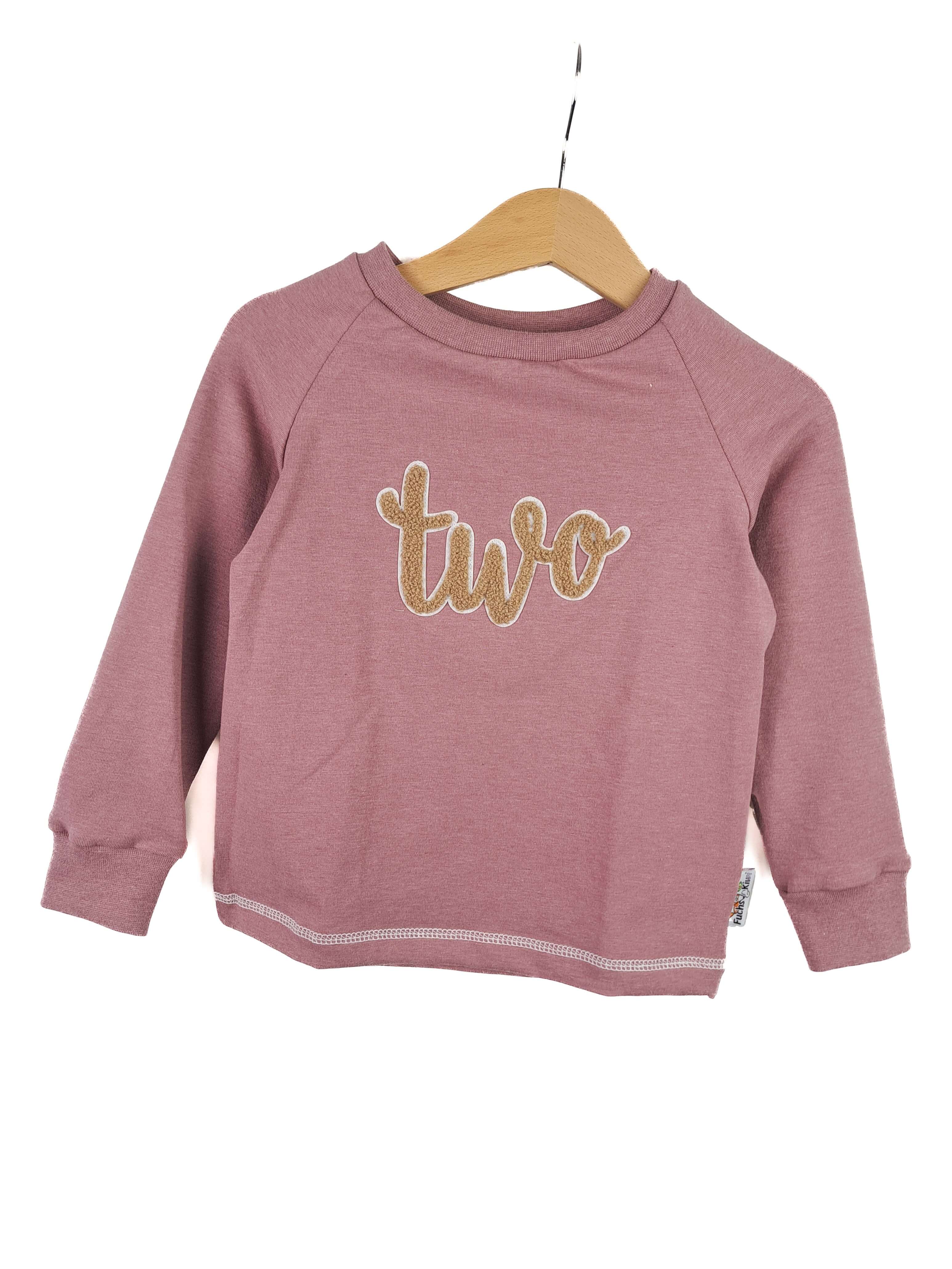 Langarmshirt Two-Patch rosa
