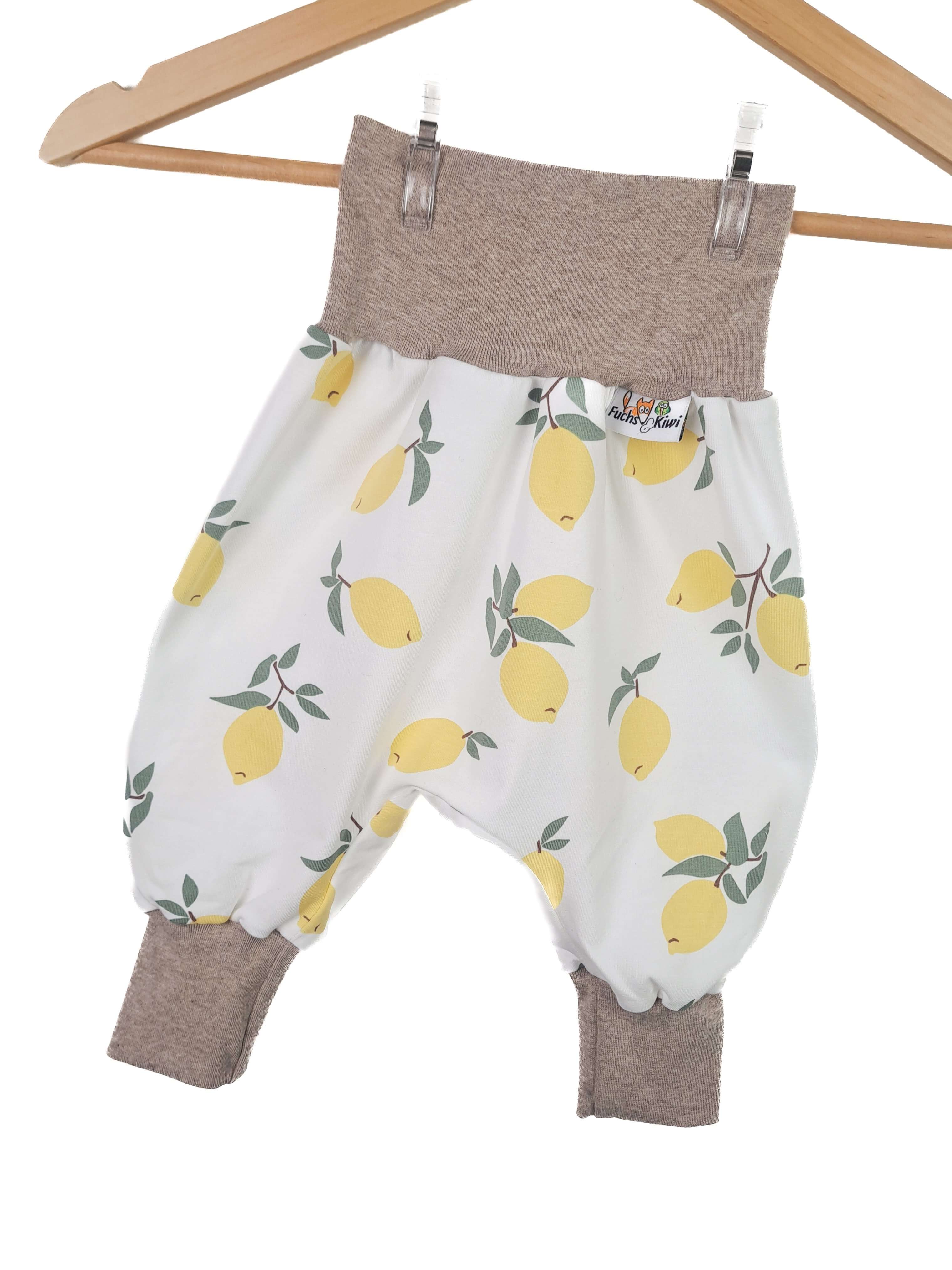 Pumphose Zitronen 80/86