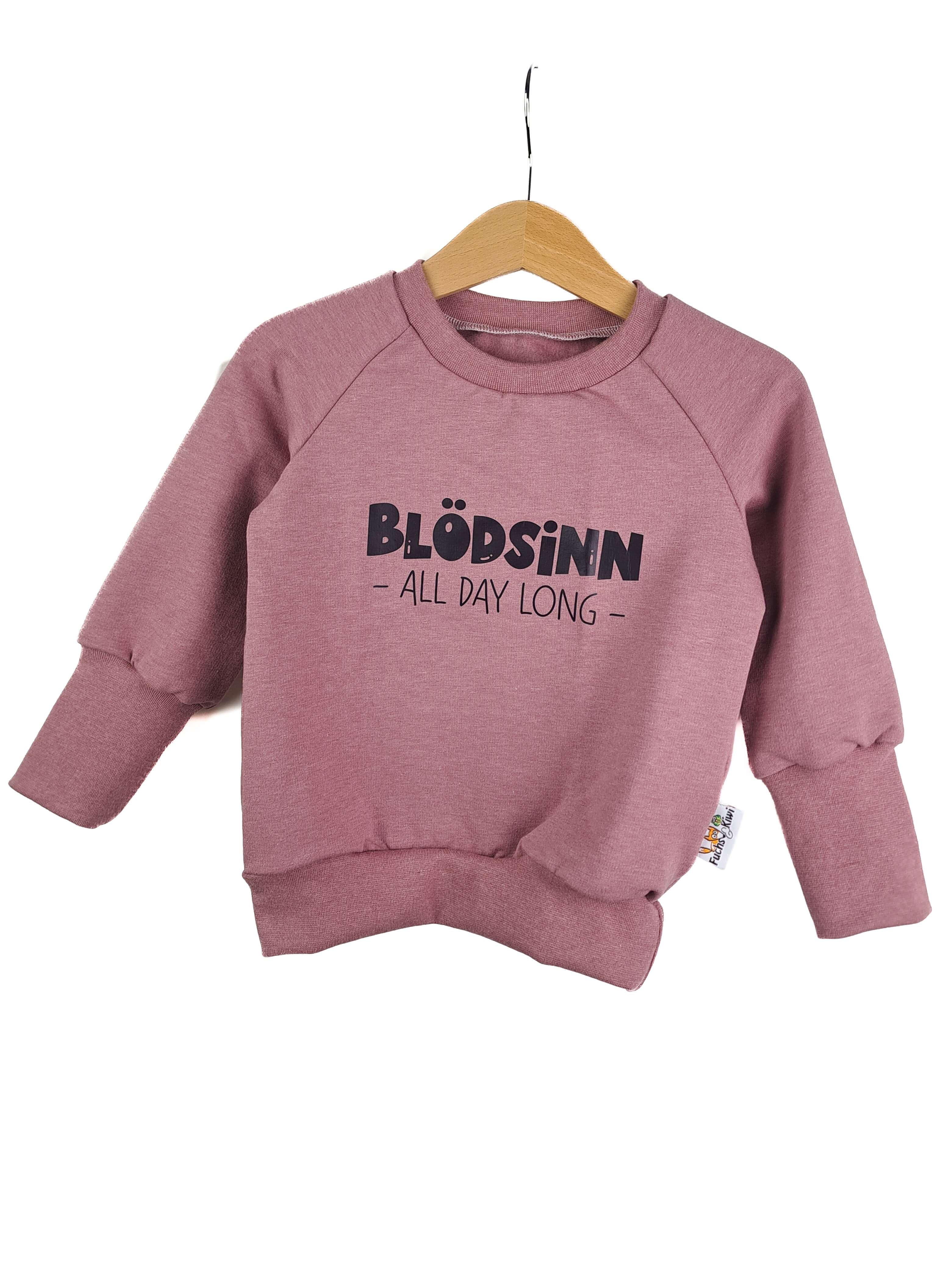 Pullover Blödsinn All Day long altrosa 86/92 