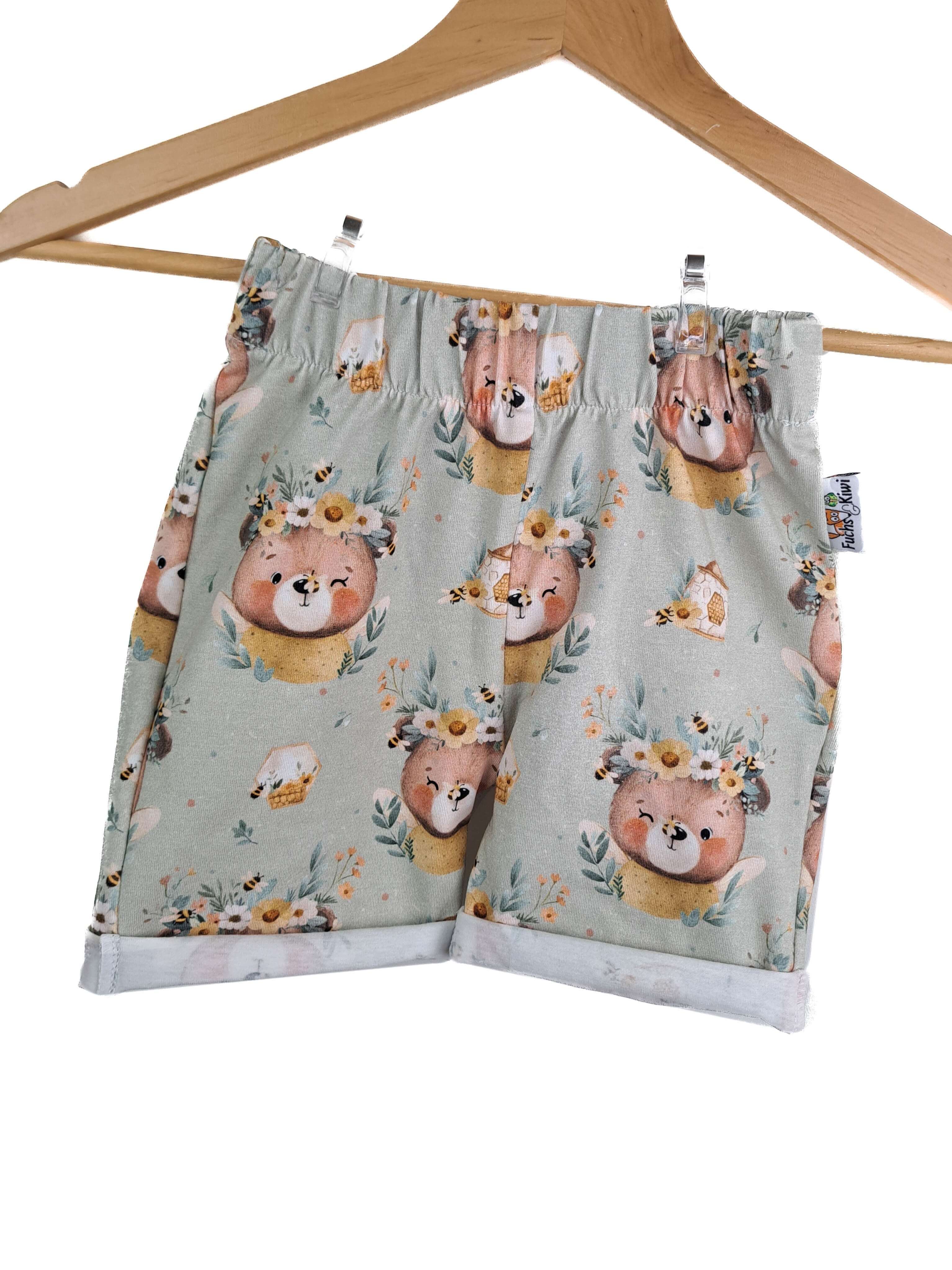 Kurze Shorts Bienenbär