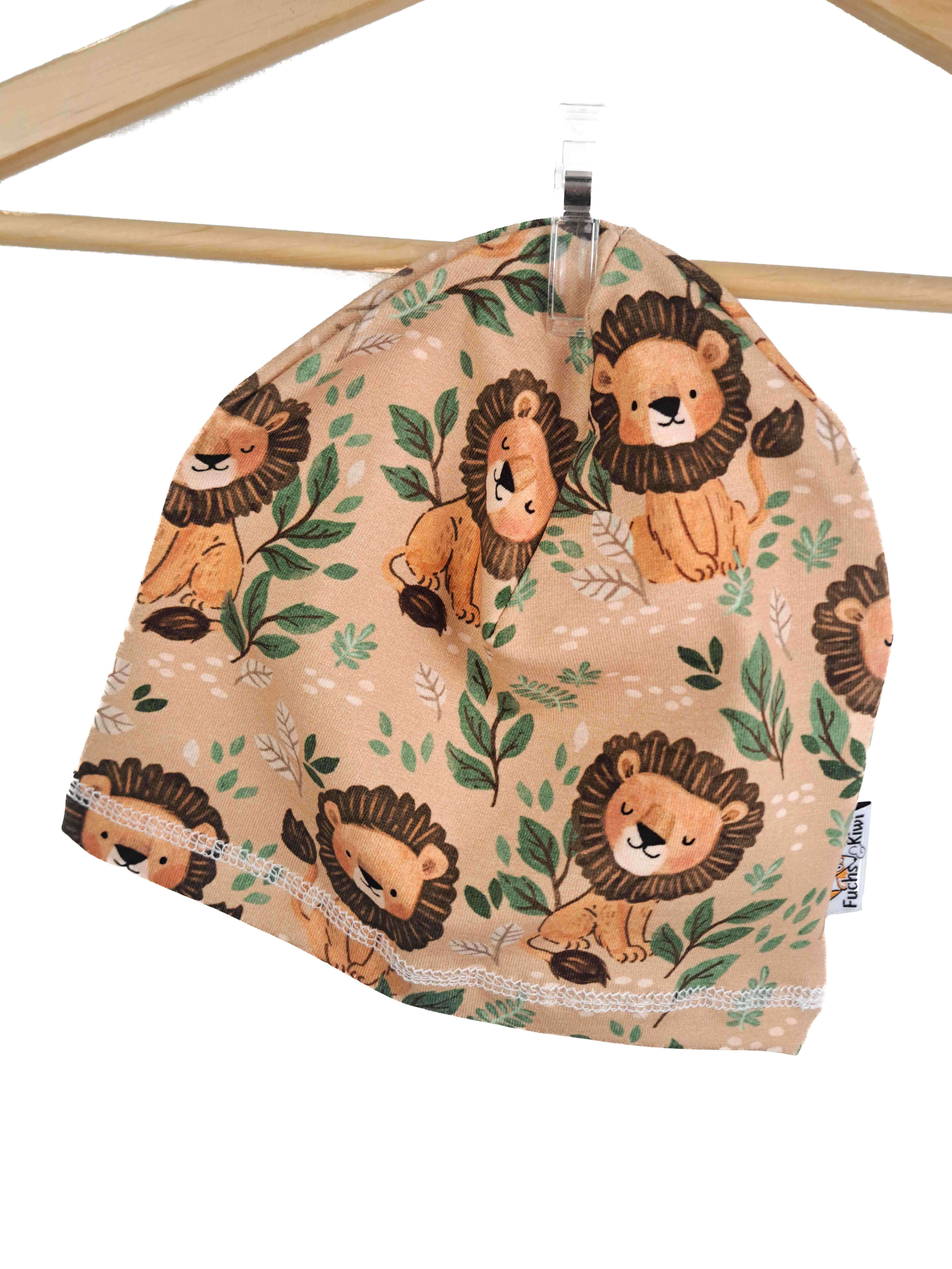 Beanie Kleiner Löwe 46-48