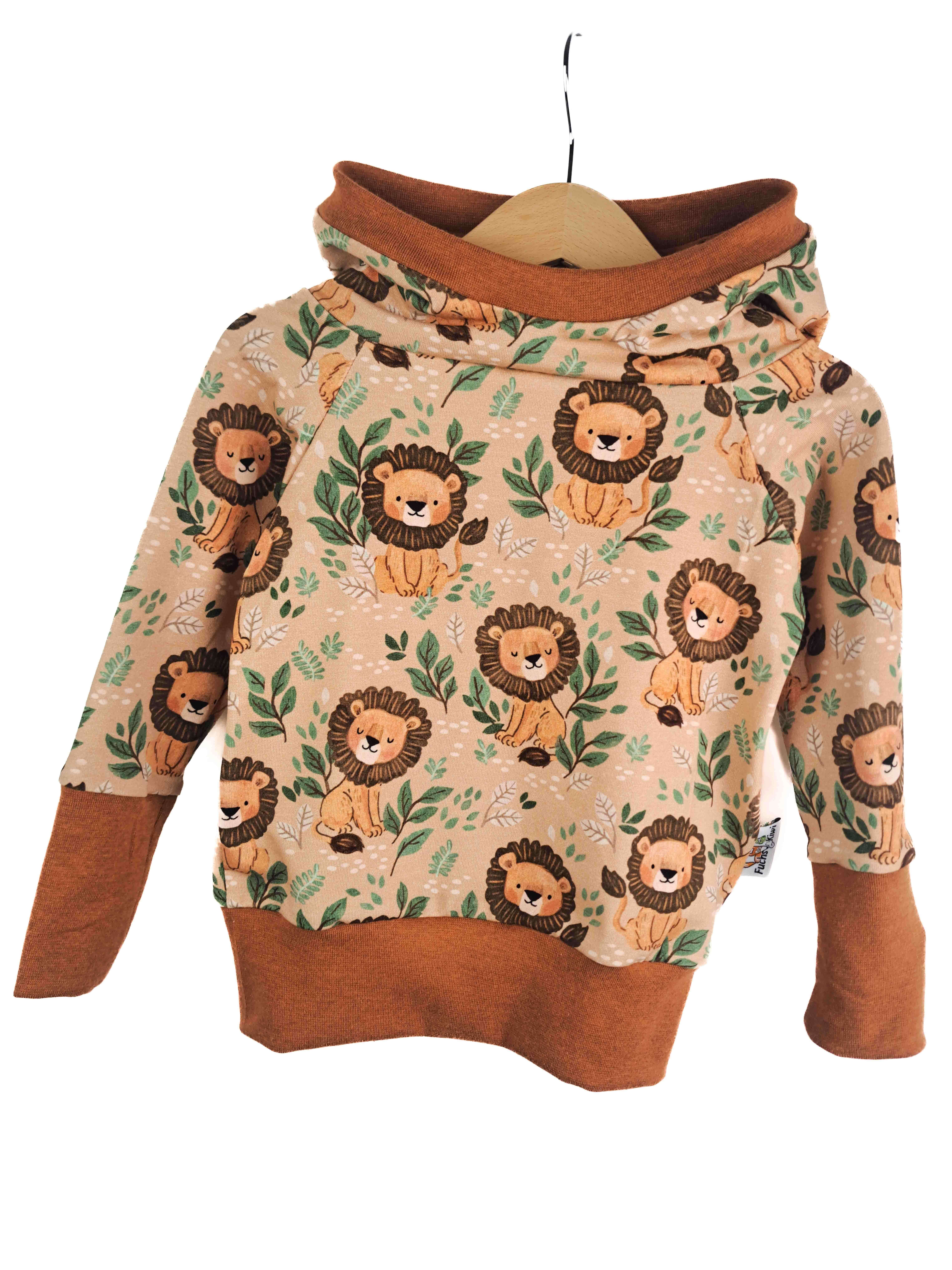 Hoodie Kleiner Löwe 86/92