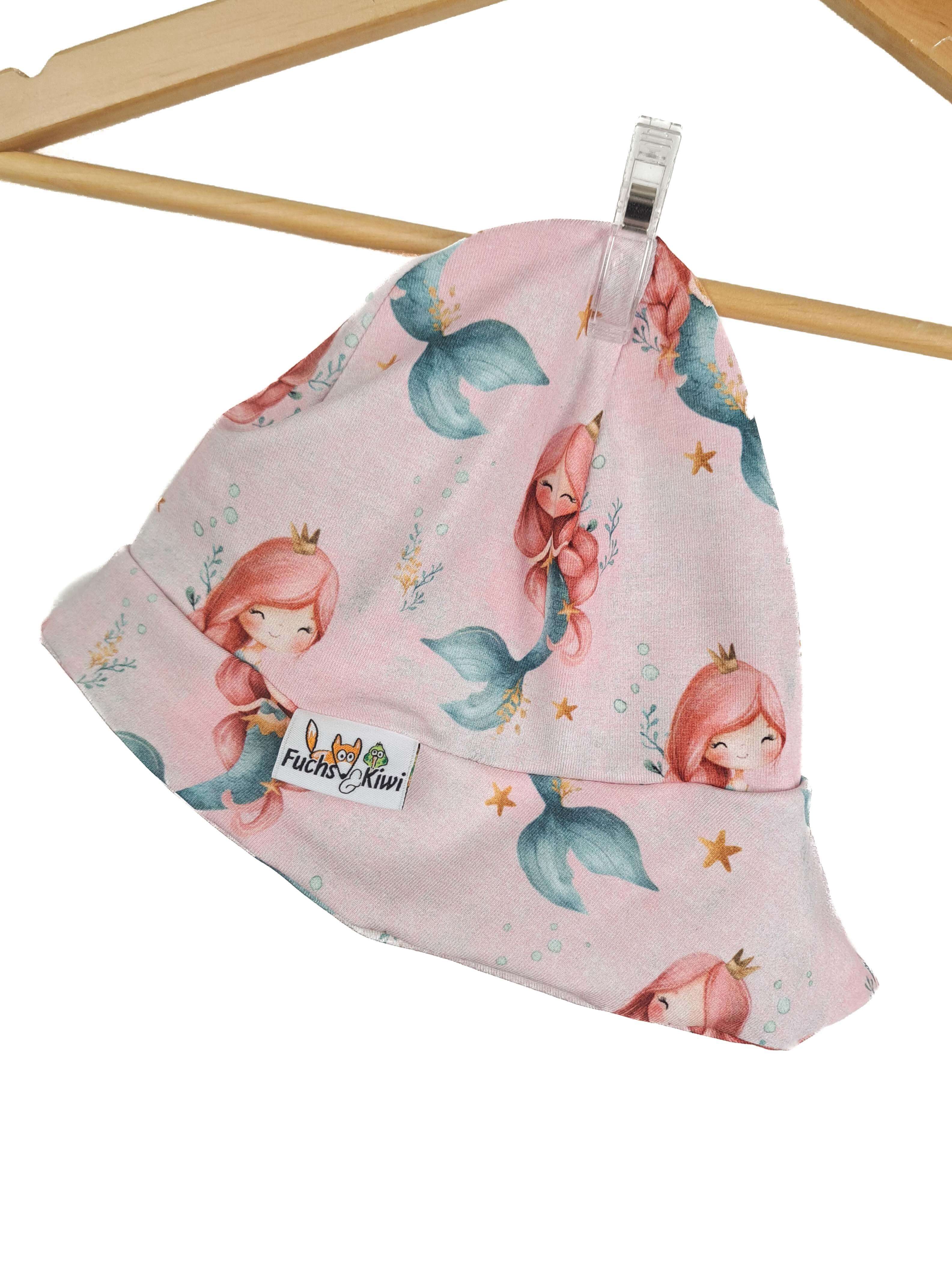 Sommermütze Meerjungfrauen rosa 46-48