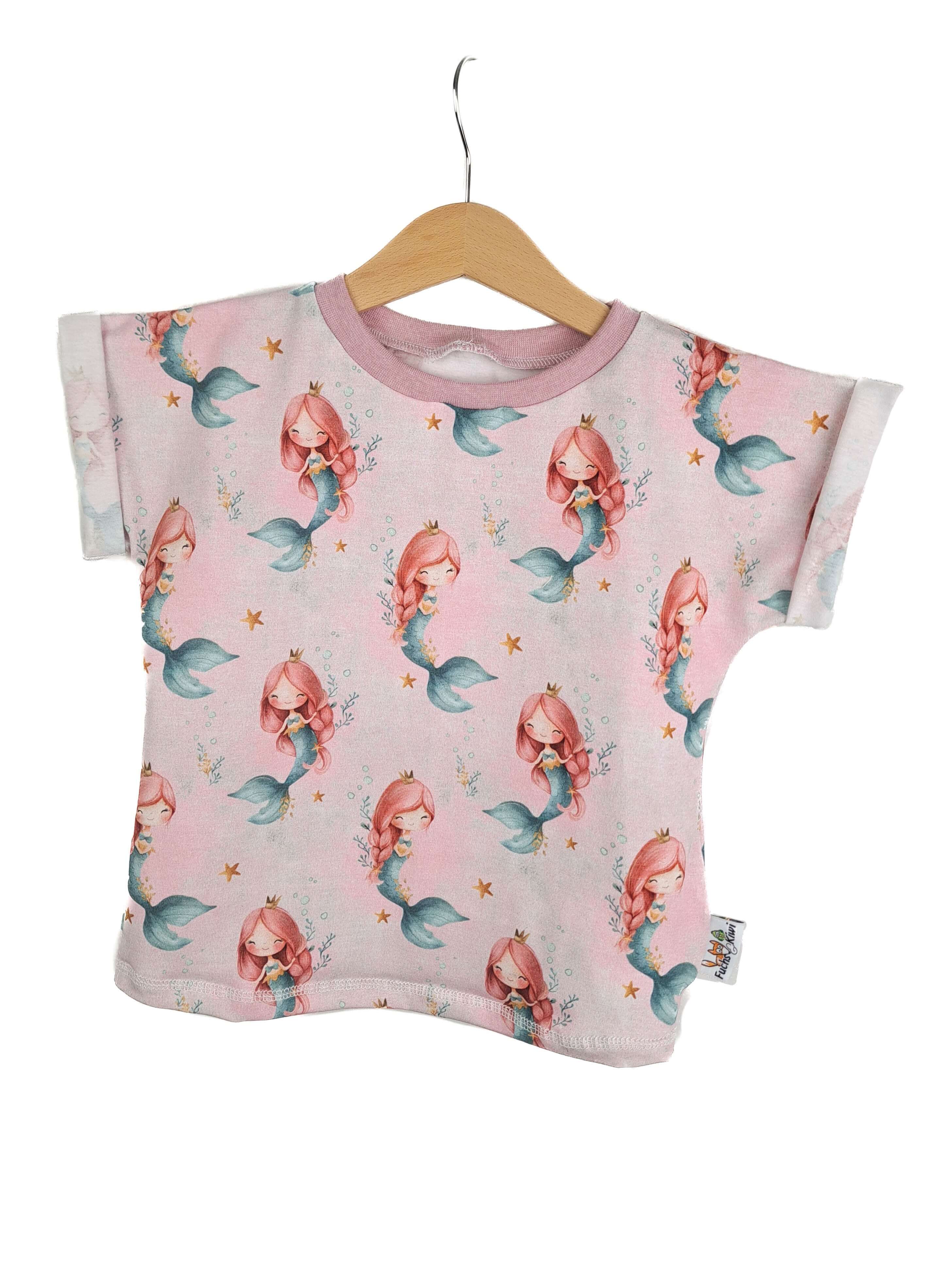 Shirty Meerjungfrauen rosa 86/92