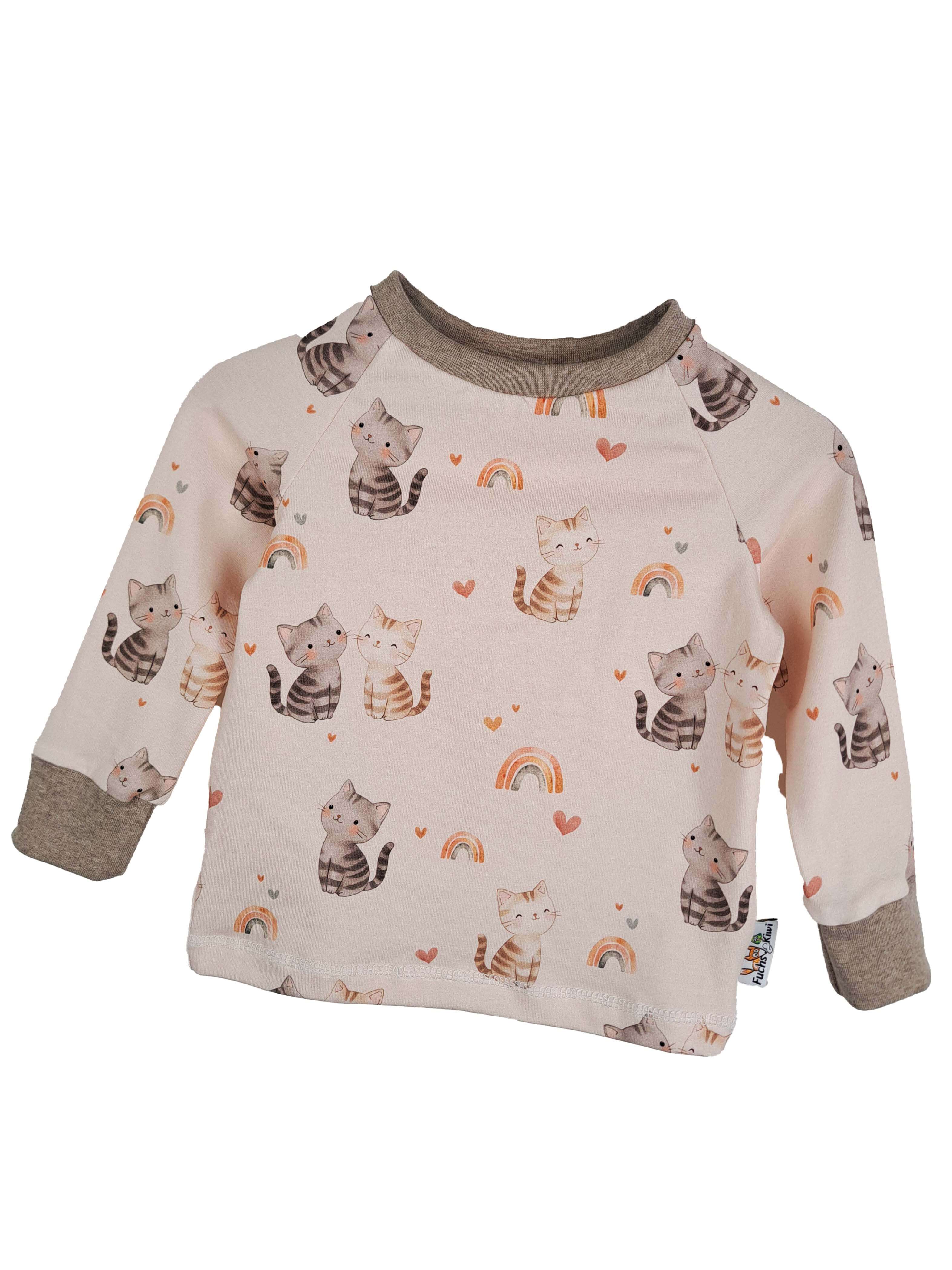 Langarmshirt Katzenliebe