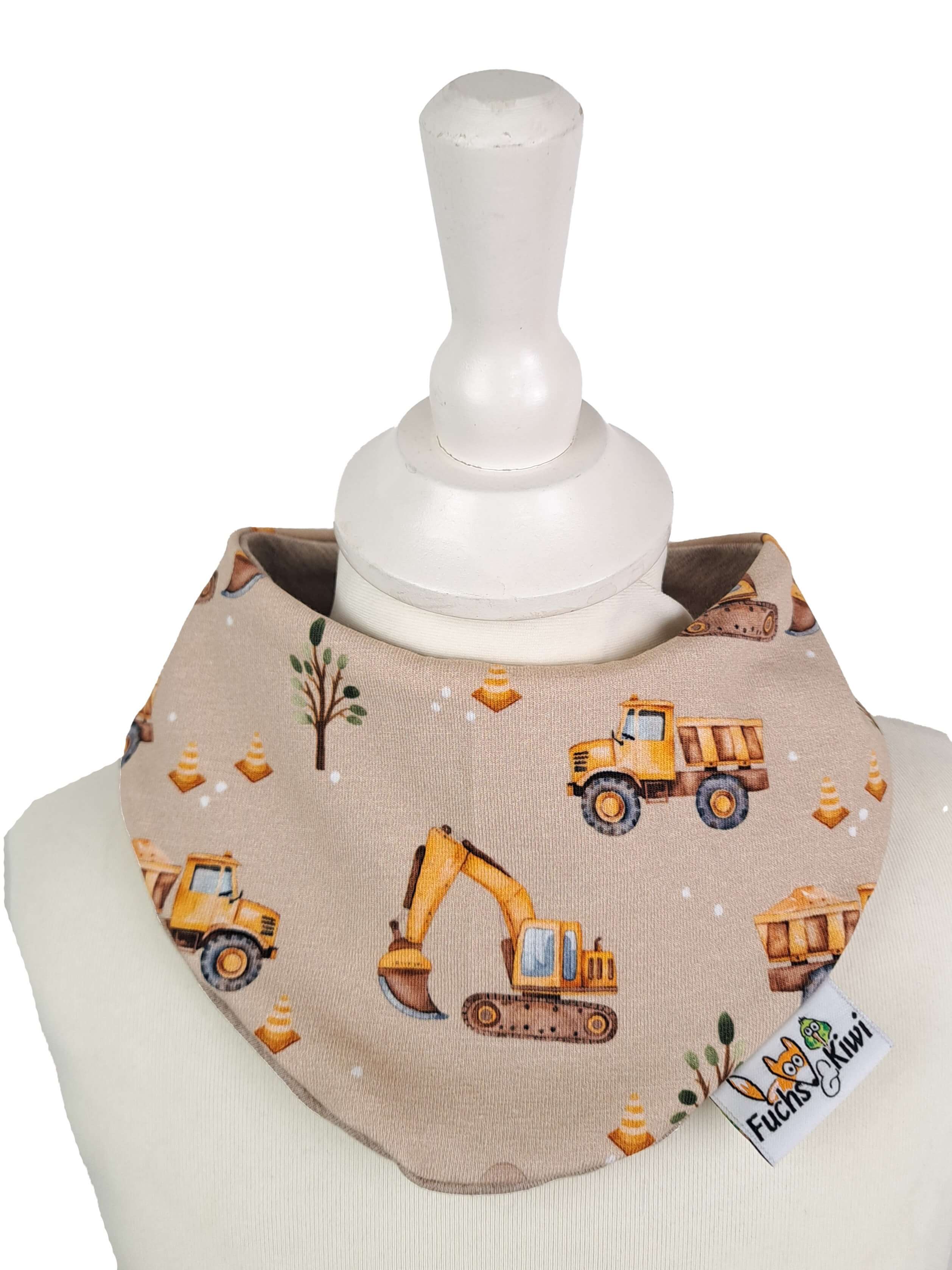 Halstuch Baustelle sand