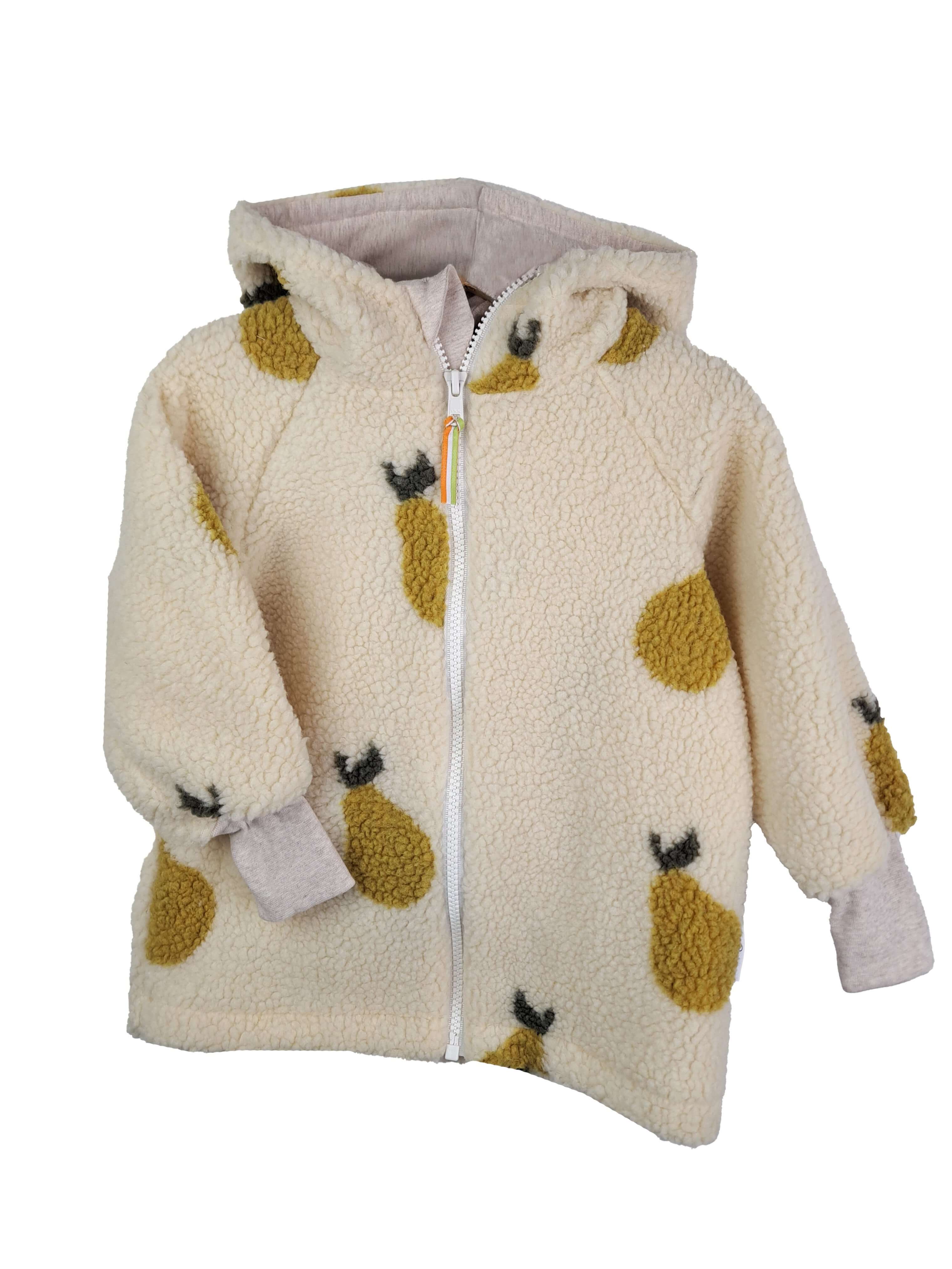 Jacke aus Fleece Birne