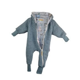 Walkoverall mint meliert mit Schneezauber