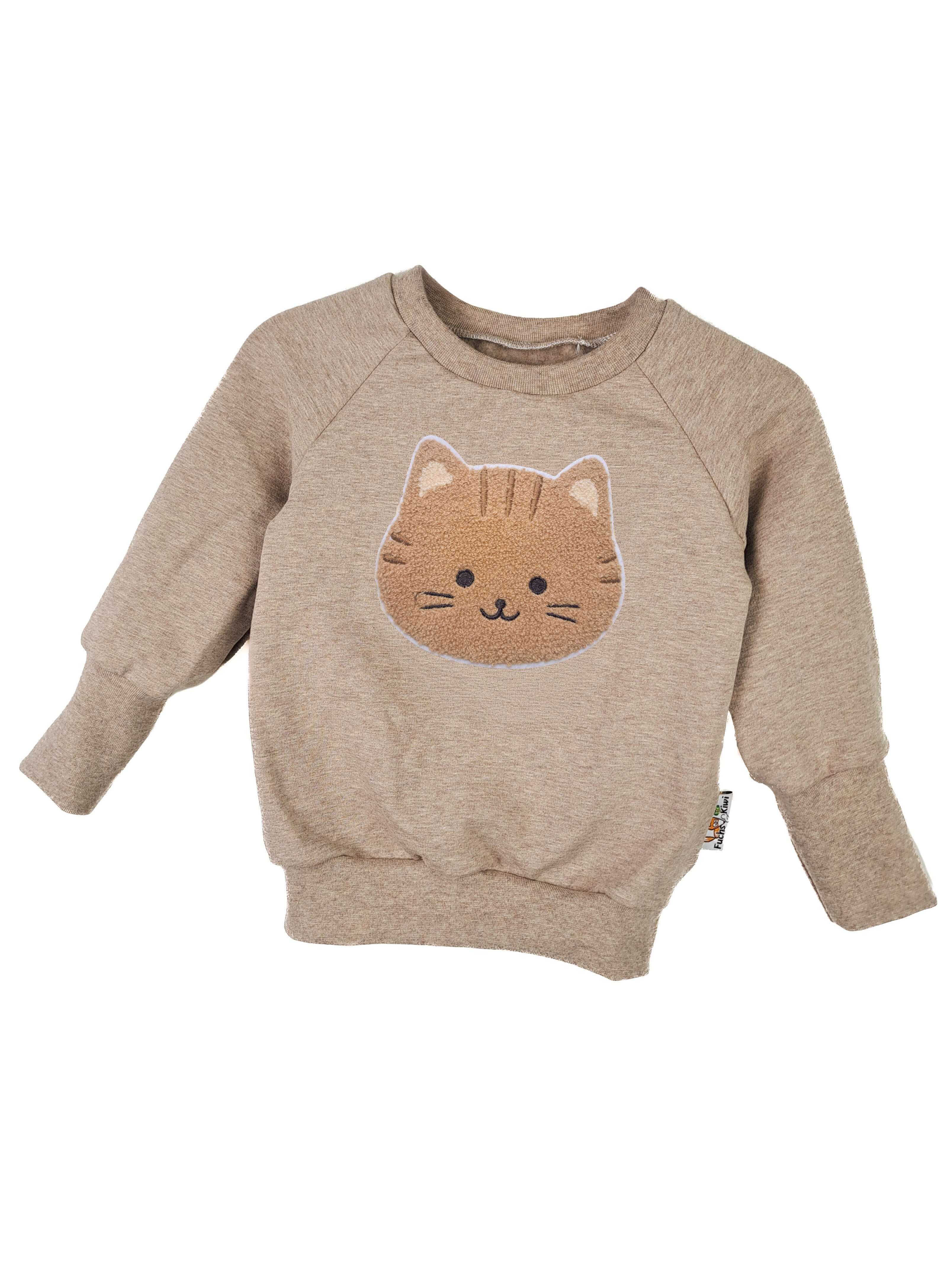 Pullover Katze-Patch