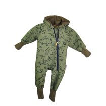 Softshelloverall Dinos khaki
