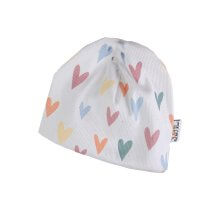 Beanie Feinripp Herzen