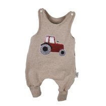 Strampler Traktor rot-Patch