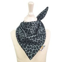 Halstuch zum Binden Leo anthrazit