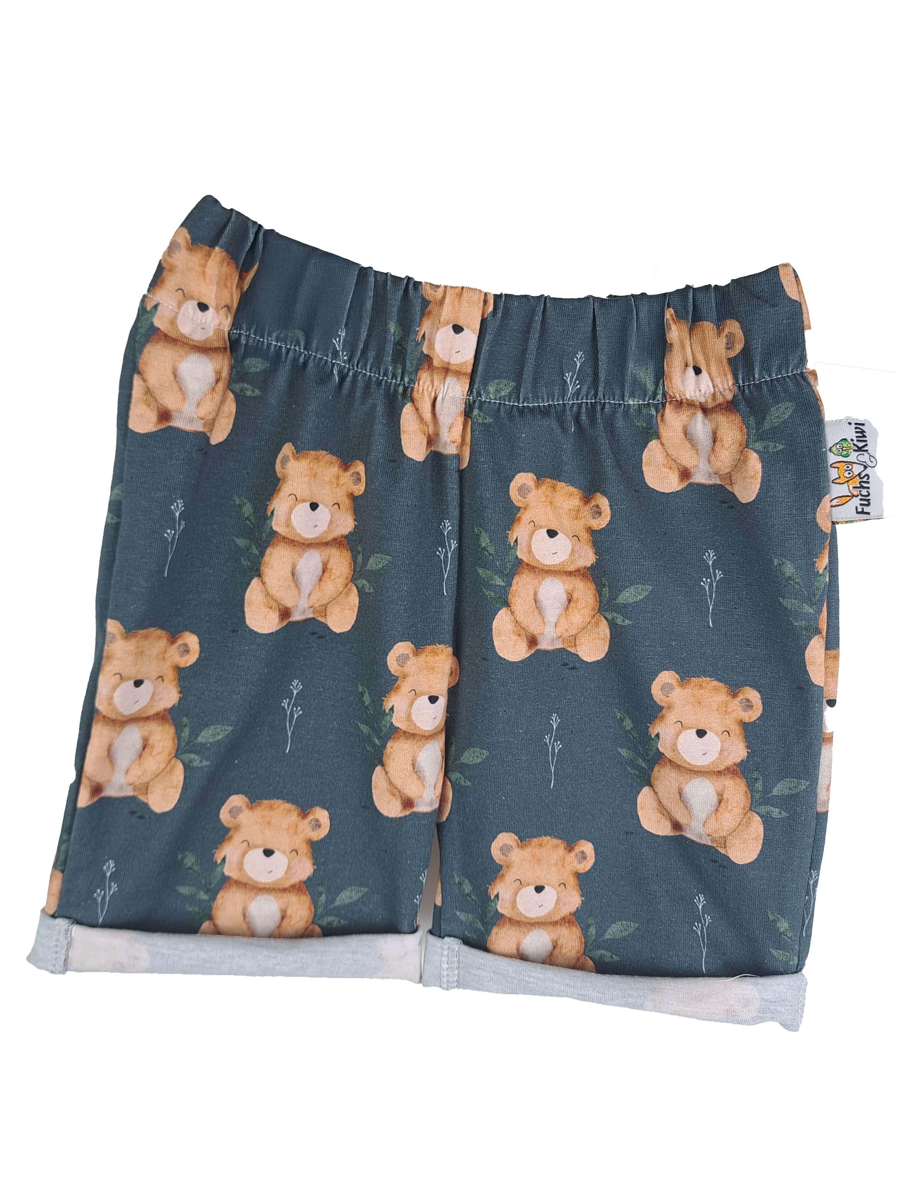 Kurze Shorts Teddybär