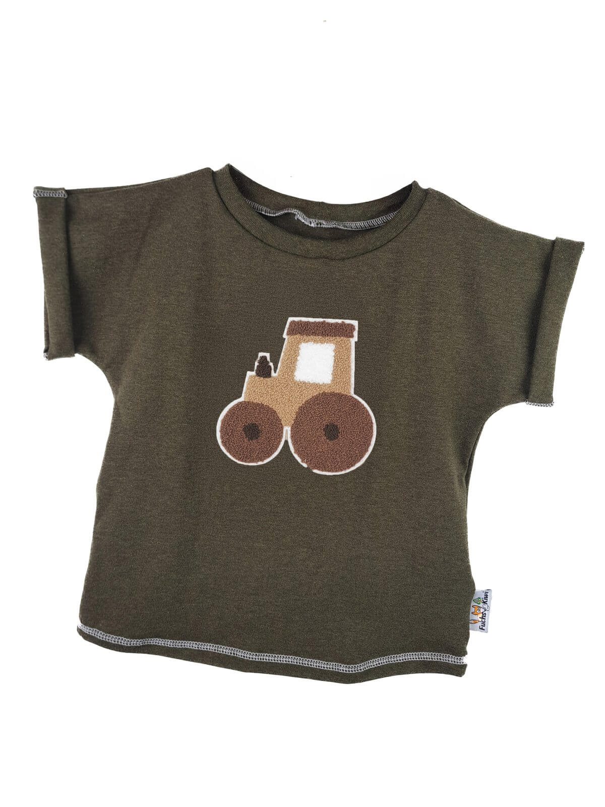 Shirty Traktor-Patch khaki