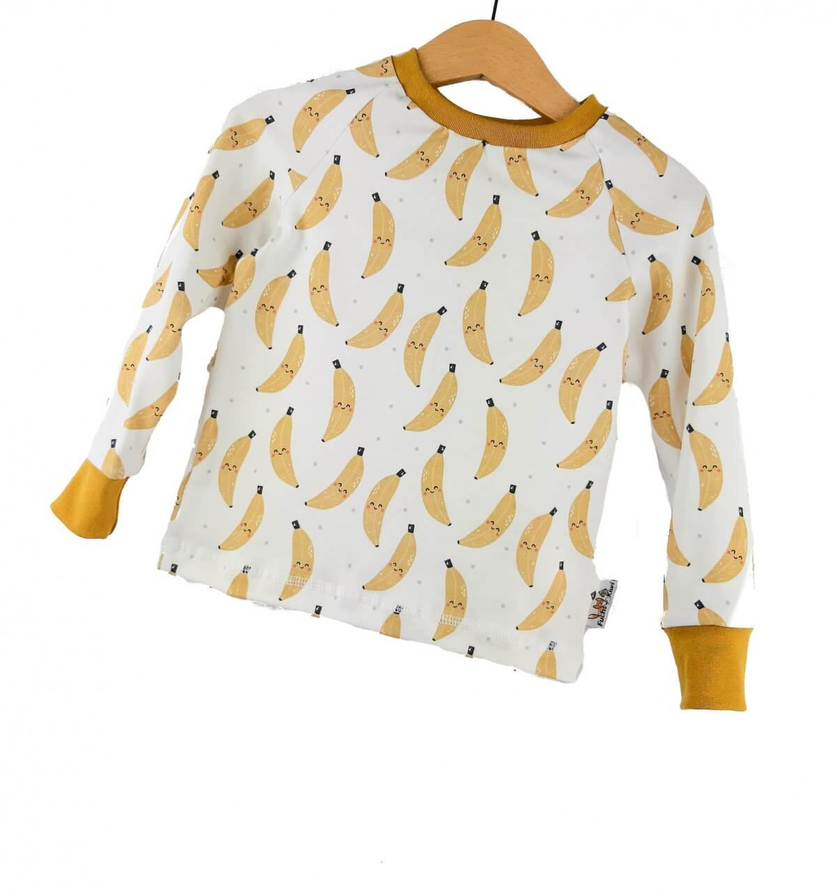 Langarmshirt Bananen