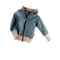 Softshelljacke Softshell petrol meliert 74/80