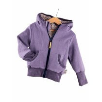 INDIVIDUELL LEINENJACKE flieder