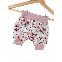 Kurze Hose Musselin Rosentraum