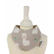 Halstuch Lama beige