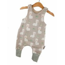 Strampler Lama beige