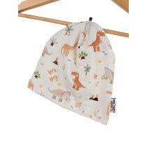 Beanie Dinos beige 42-44