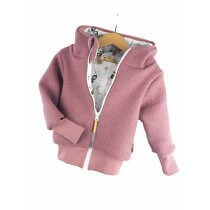 Walkjacke altrosa mit Superhero Unicorn