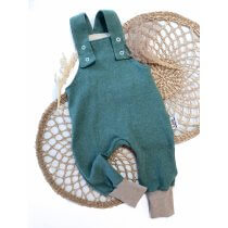 Latzhose Feinstrick mint