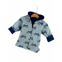 Wendejacke Traktoren blau