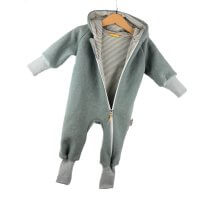 Walkoverall Walk mint mit Streifen salbei 80/86