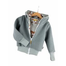 Walkjacke mint mit Fuchsi pistazie