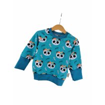 Pullover Panda petrol